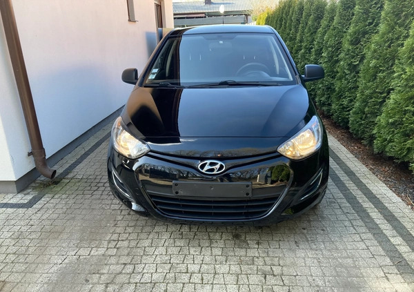 Hyundai i20 cena 17300 przebieg: 165128, rok produkcji 2014 z Leszno małe 46